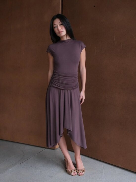 Geel Dresses & Skirts - Geel Elodie Dress Hickory Brown / XS NWOT